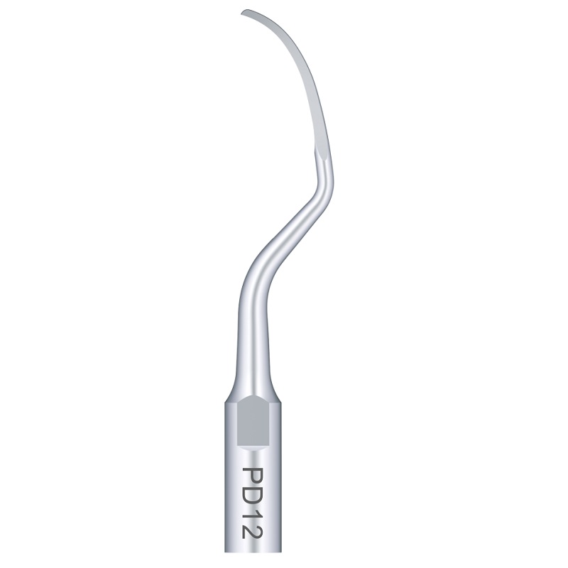Punta ultrasonidos Woodpecker PD12 compatible Satelec para periodoncia.