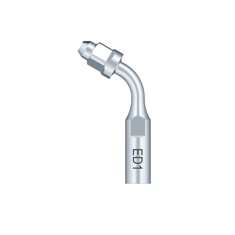 Punta Endochuck Woodpecker ED1 ultrasonidos compatible Satelec para endodoncia.
