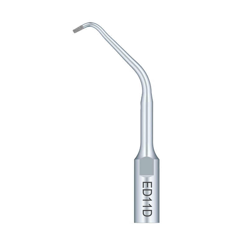 Punta ultrasonidos Woodpecker ED11D compatible Satelec endo diamantada.