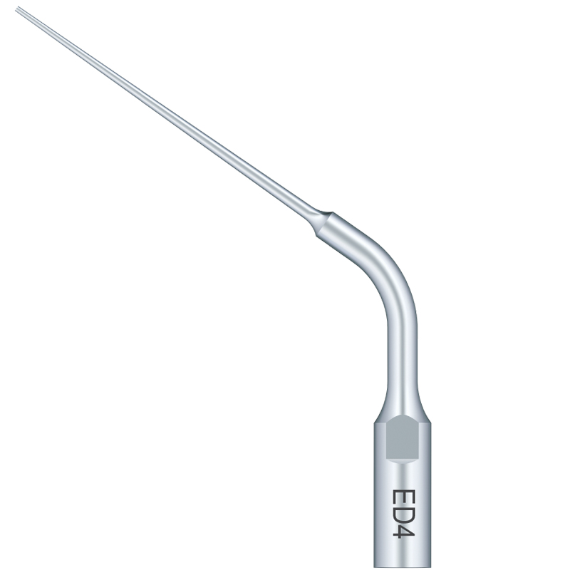 Punta ultrasonidos Woodpecker ED4 compatible Satelec para endodoncia.