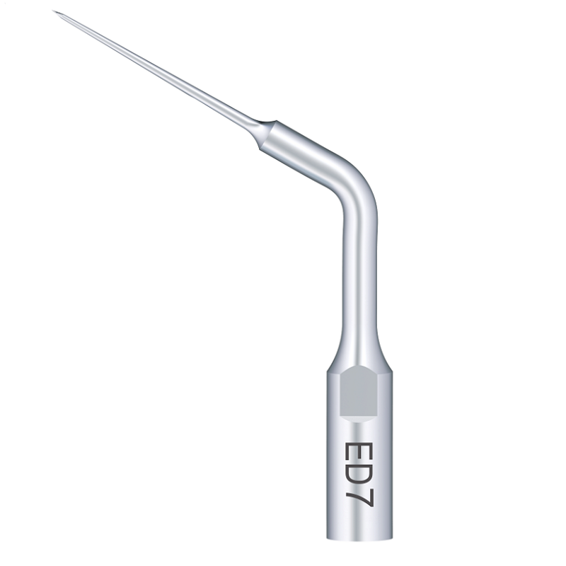 Punta ultrasonidos Woodpecker ED7 compatible Satelec para endodoncia.