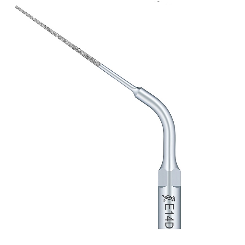 Punta ultrasonidos Woodpecker E14D endo diamantada compatible EMS.