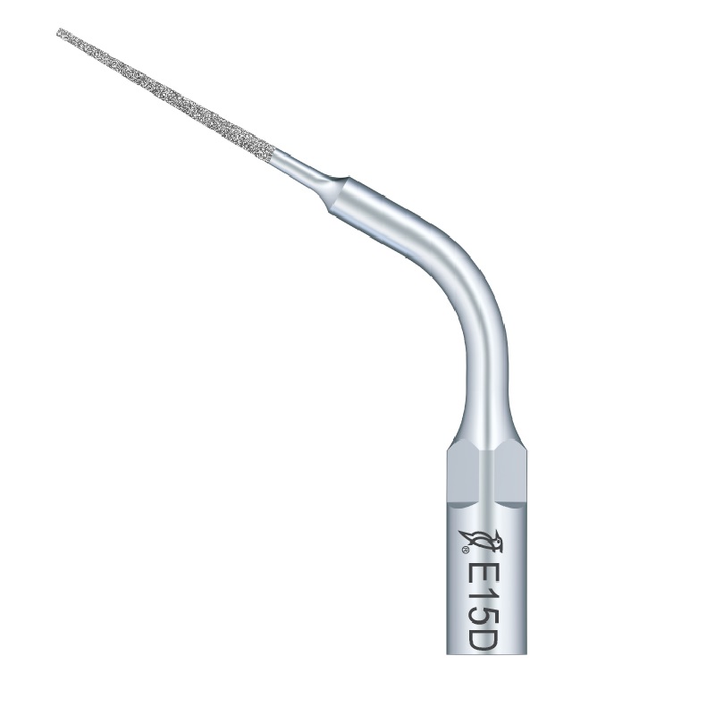Punta ultrasonidos Woodpecker E15D endo diamantada compatible EMS.