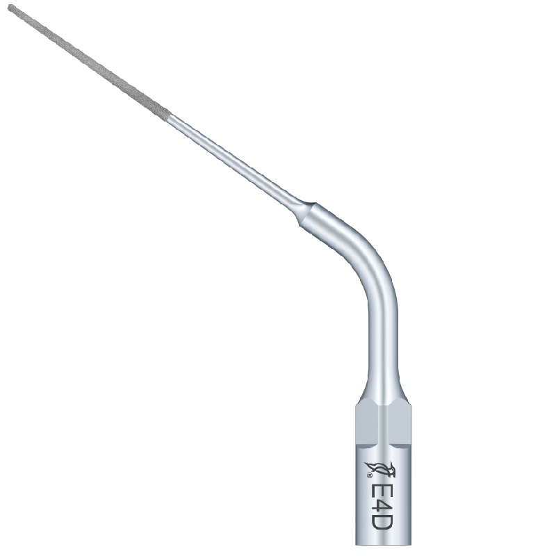 Punta ultrasonidos Woodpecker E4D endo diamantada compatible EMS