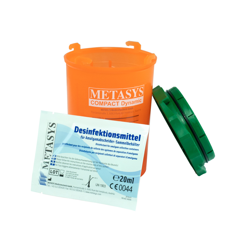 Contenedor reemplazo separador amalgama COMPACT Dynamic METASYS