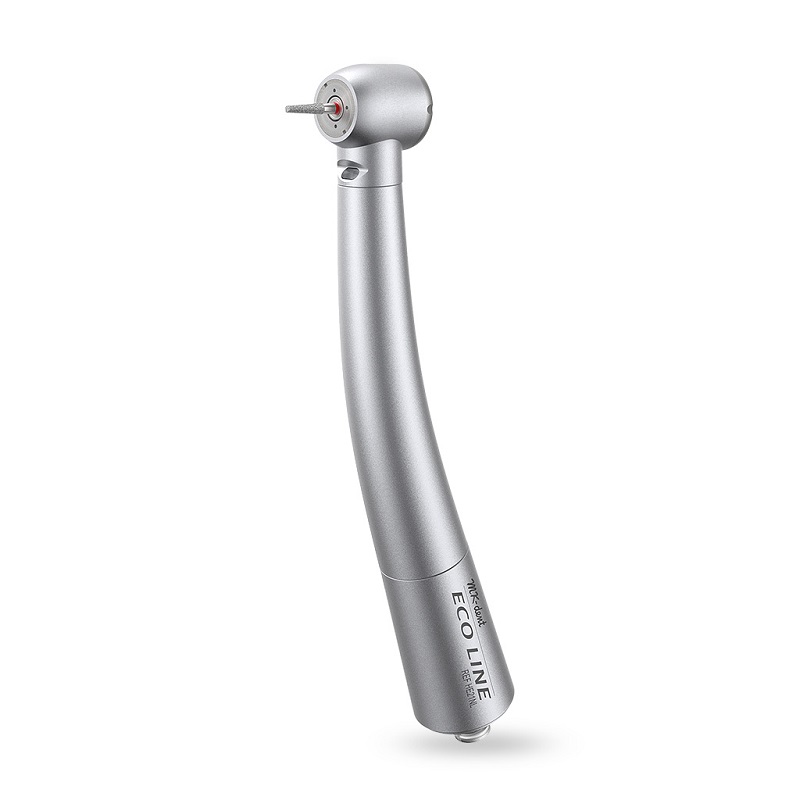 Turbina dental MK-dent MachLite HE21NL con luz y acoplamiento NSK.