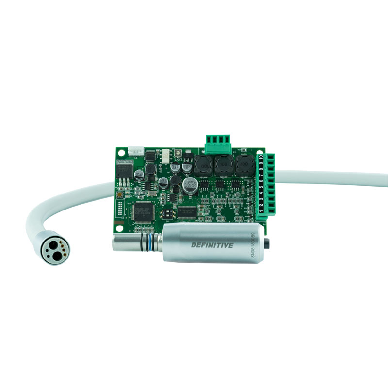 Micromotor dental eléctrico TKD DEFINITIVE "built-in" sin luz.