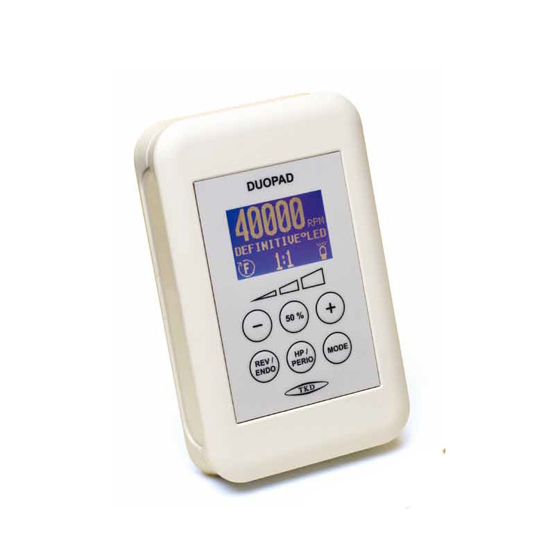 Panel control DUOPAD TKD para equipos dentales.