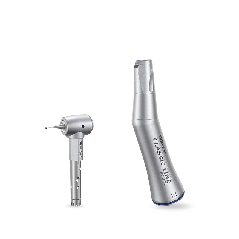 Contra ángulo 1:1 MK-dent Classic Line LCC11L con luz.