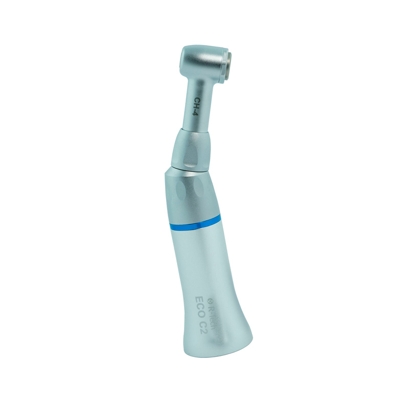 Contra ángulo dental R-Tech ECO C2 1:1 irrigación externa, cierre botón.