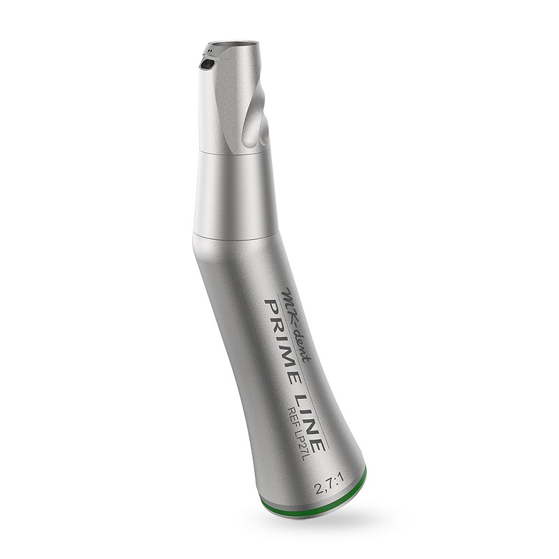 Mango reductor MK-dent LP27L 2,7:1 contra ángulo PRIME LINE con luz