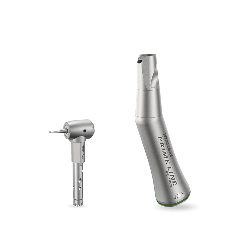 Contra ángulo reductor MK-dent PRIME LINE LS3027L + LPH21 5,4:1 con luz.