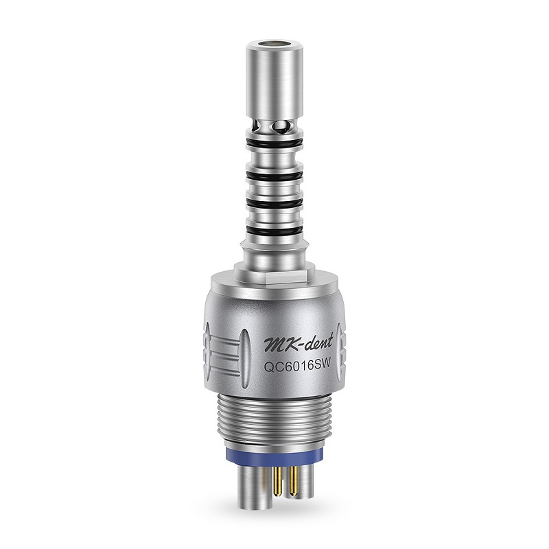 Acoplamiento MK-dent Sirona Click&Go con luz LED y regulación de spray.