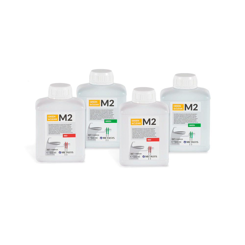 Kit refill I Green & Clean M2 Metasys: limpieza y desinfección dental.