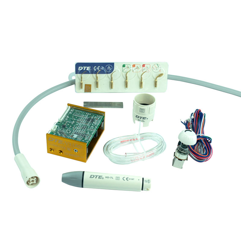 Kit ultrasonidos dental DTE V3 LED, compatible S, función Endo.