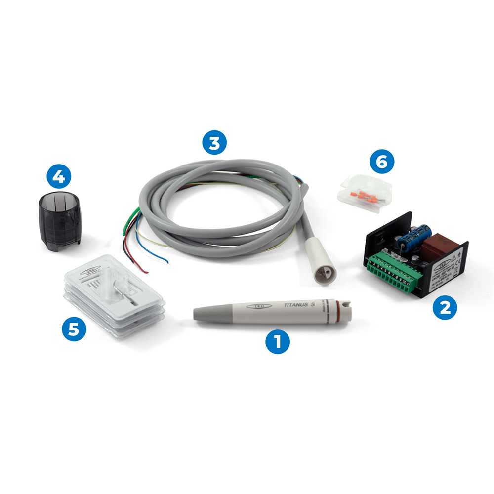 Kit ultrasonidos TKD TITANUS S compatible con sistema tipo S