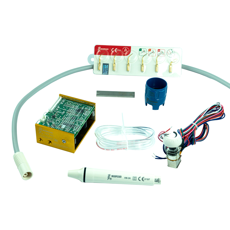 Kit ultrasonidos dental Woodpecker UDS-N3, compatible EMS, función Endo.