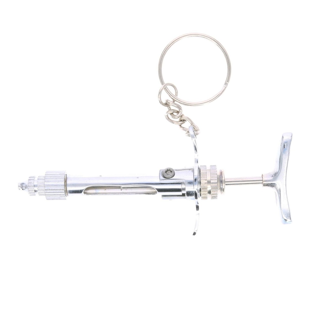 Llavero jeringa anestesia dental MASTER. Accesorio odontología.