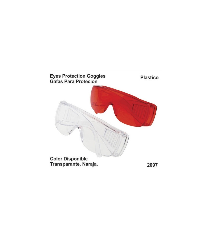 Gafas protectoras dentales transparentes MASTER. Protección ocular.