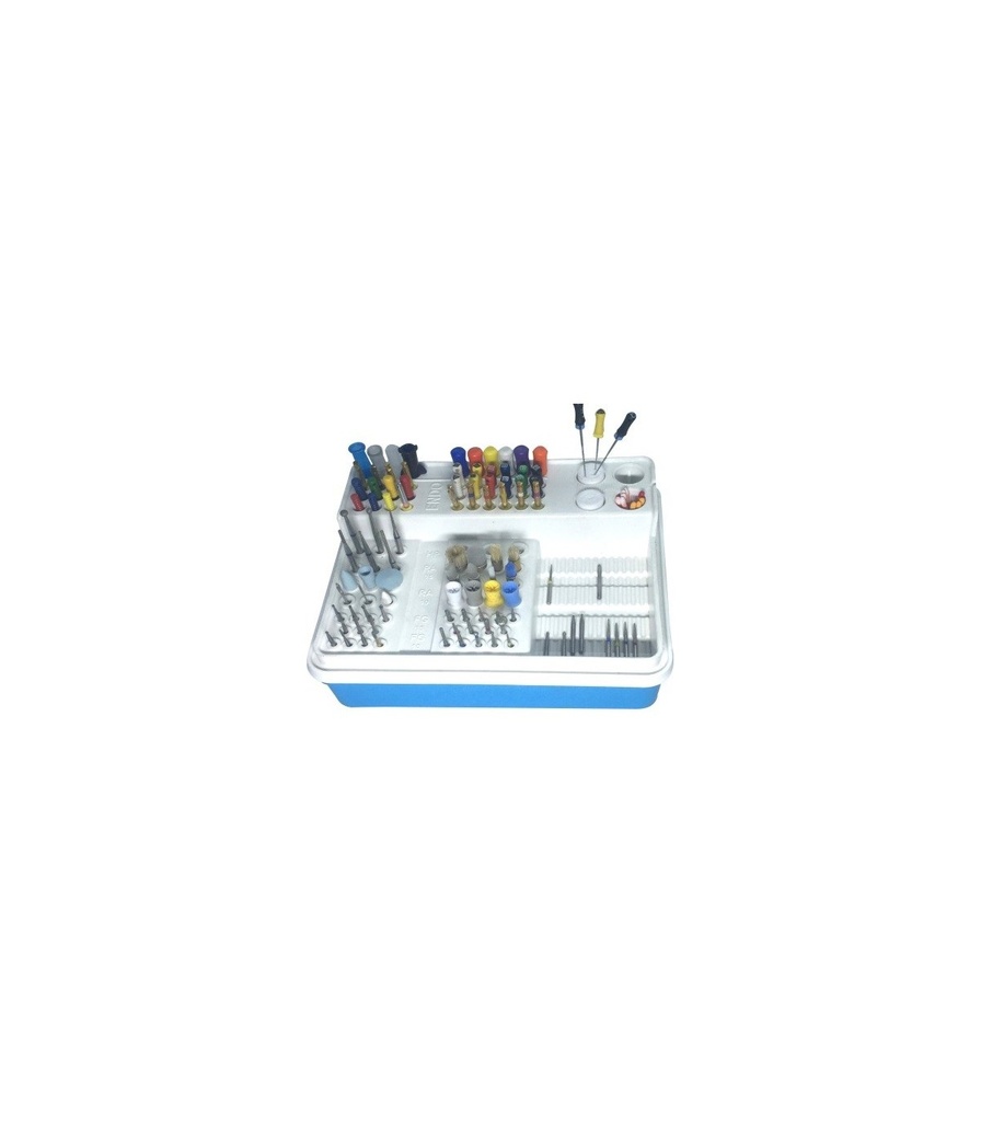 Caja Endo Multi Uso Master, plástico duro autoclavable.