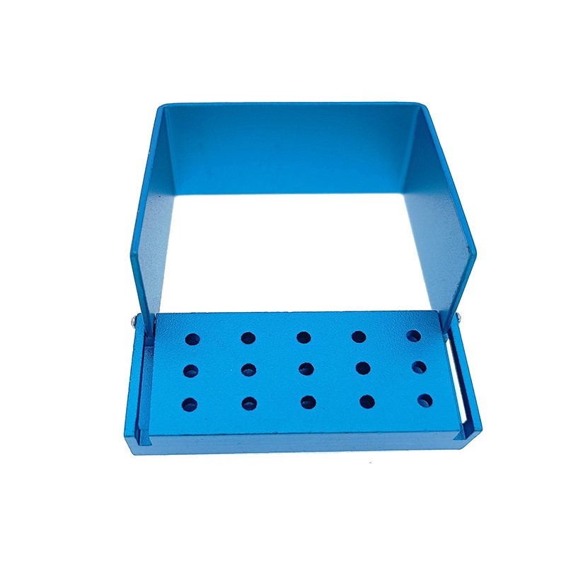 Fresero aluminio MASTER para 15 fresas de pieza de mano (PM)