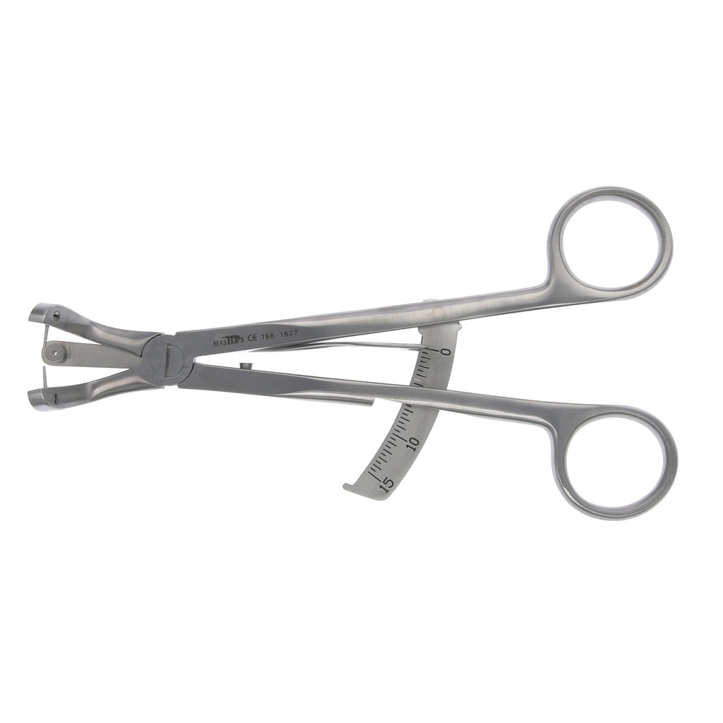 Espesímetro hueso dental Master. Calibrador preciso para implantes.