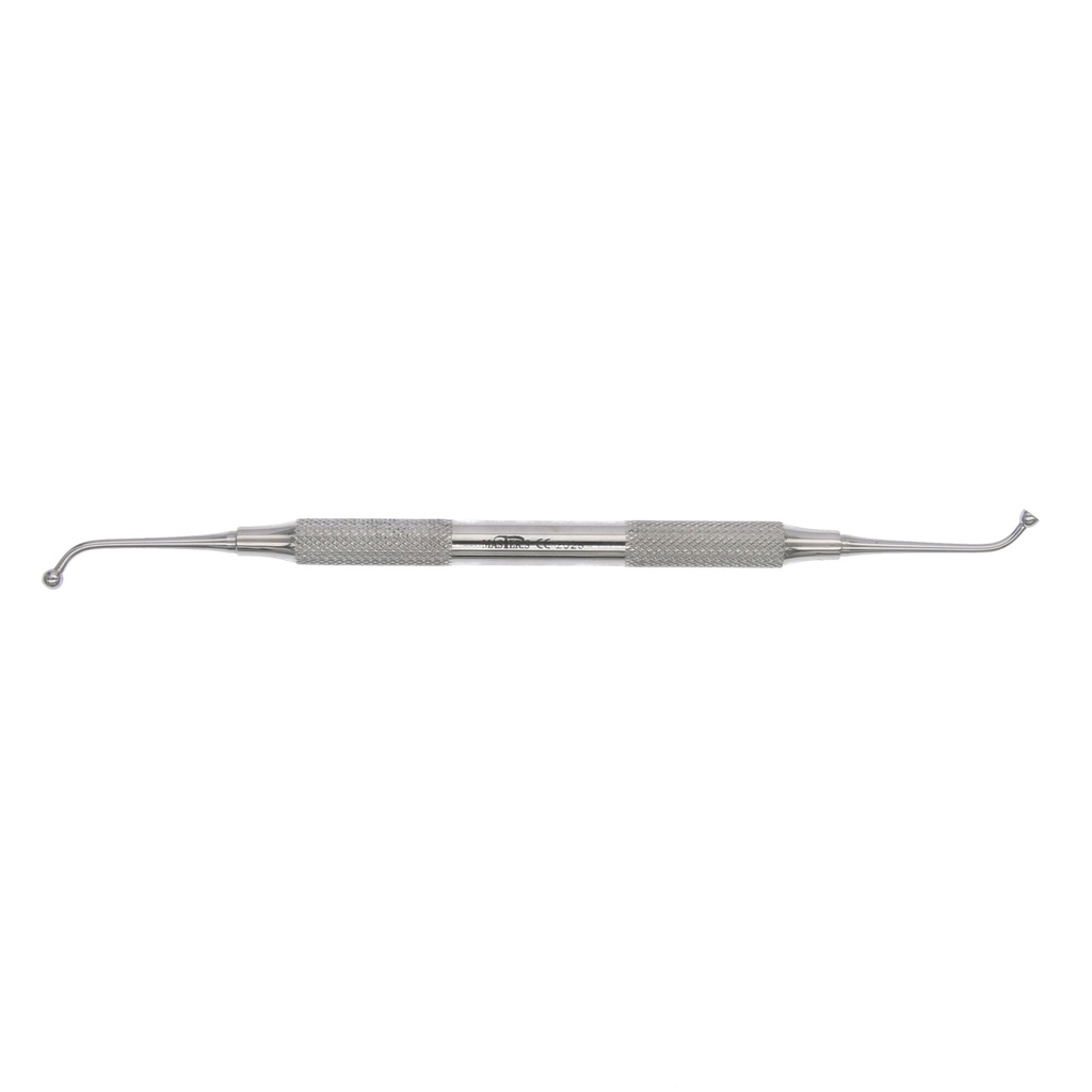 Posicionador membrana doble Master (bola/bola partida) dental.