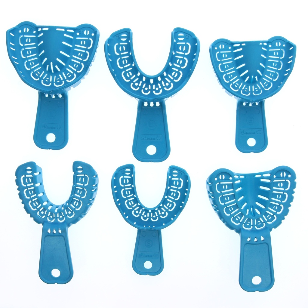 Cubetas para implantes Master, desechables y autoclavables (6 unidades).