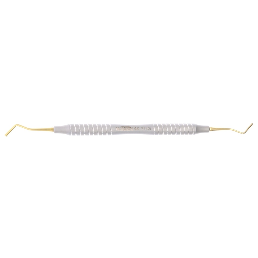 Atacador doble plano titanio MASTER, mango Tornado 8mm.