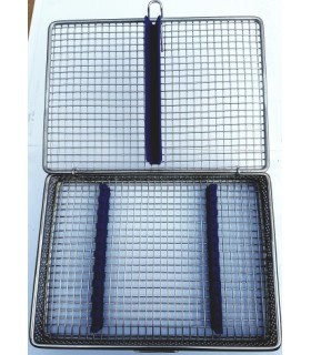 Bandeja esterilización 10 instrumentos MASTER. Acero inox.