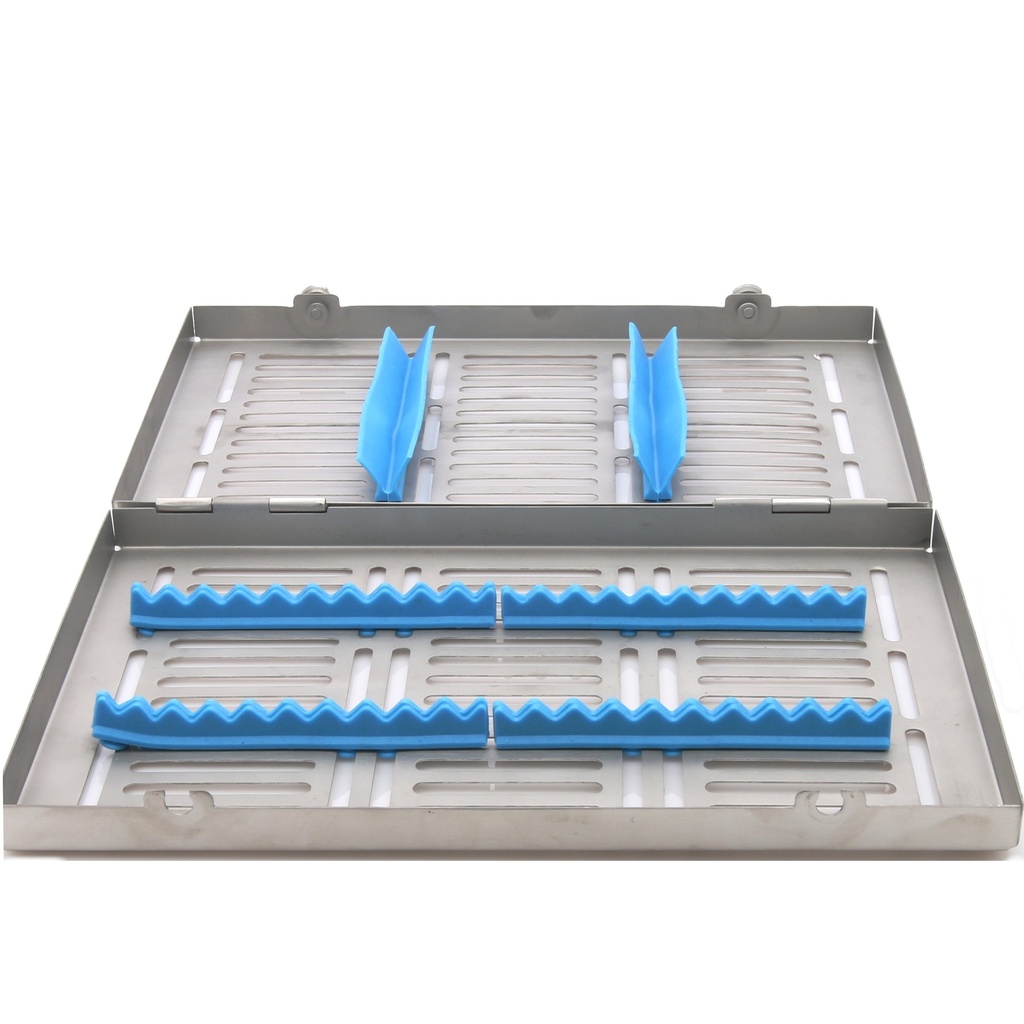 Caja esterilización grande Master para 20 instrumentos dentales.