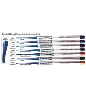Luxador dental MASTER rojo 3.70mm para extracciones precisas.
