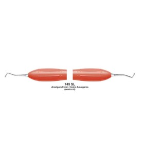 Bruñidor dental MASTER mango silicona 10mm. Instrumento odontológico.