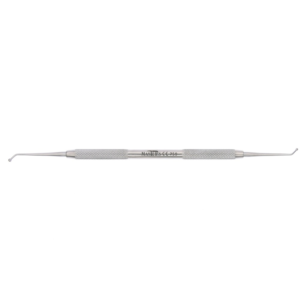 Bruñidor doble fino de bola Master para odontología.