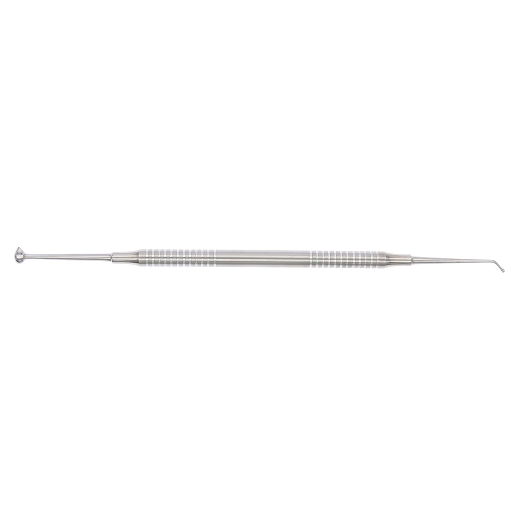 Bruñidor dental doble huevo-bola Master. Instrumento para odontología.
