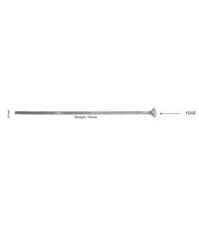 Cincel hueso recto 4mm MASTER. Instrumento dental para cirugía ósea.