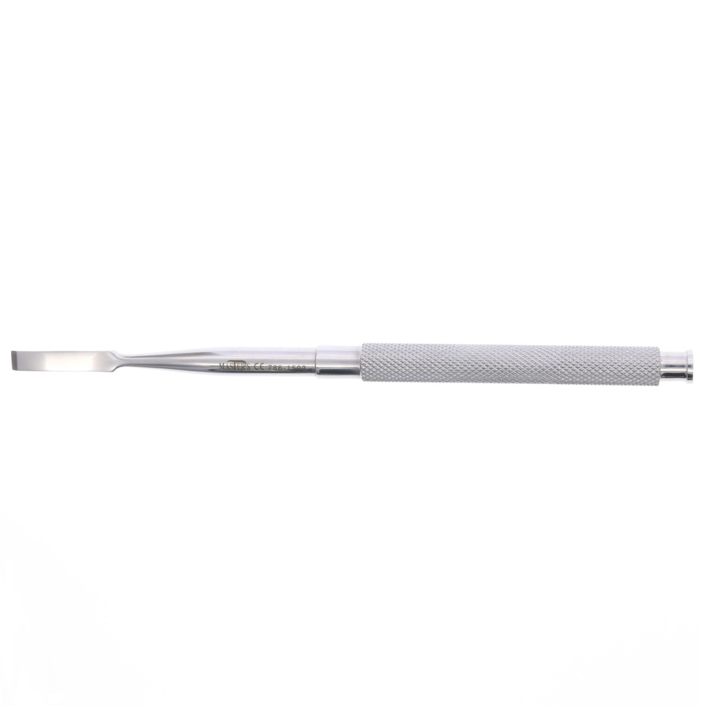 Cincel quirúrgico Gardner recto 5mm Master para odontología.