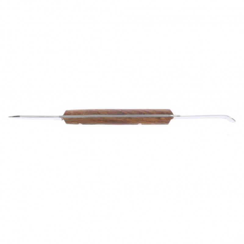 Cuchillo cera Fahnenstock Master hoja plana 12,5cm dental