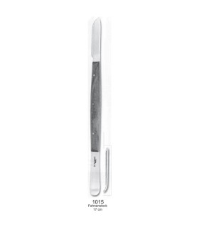 Cuchillo cera Fahnenstock hoja plana 17cm Master dental
