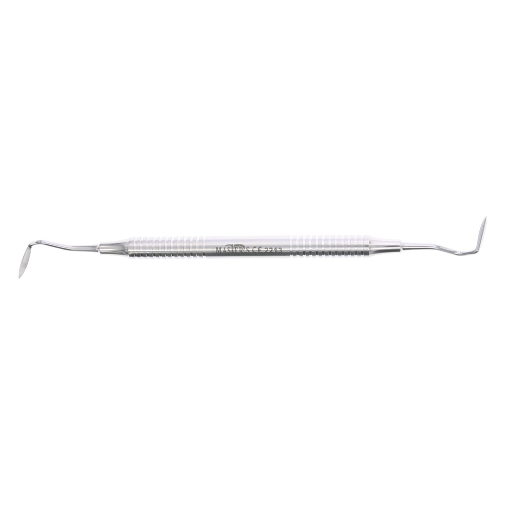 Cuchillo interdental Orban Master periodoncia tri-angulado.