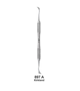 Cuchillo periodontal Kirkland Master gingivectomía mango tornado 8mm