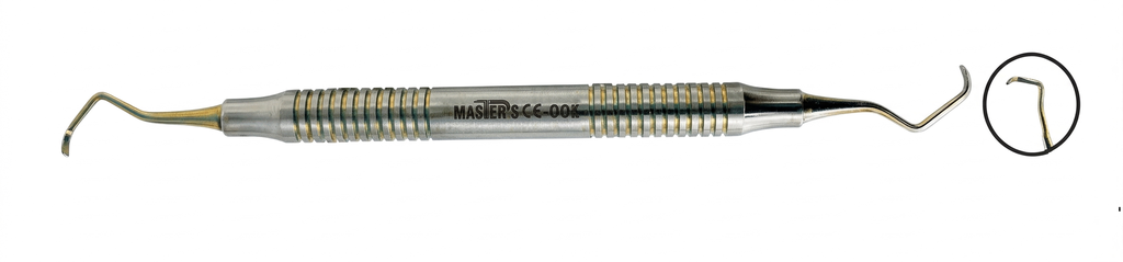 Cureta Universal Columbia 13/14 titanio mango hueco 9,5mm