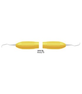 Gracey 1-2 Master, cureta dental con mango de silicona 10mm.