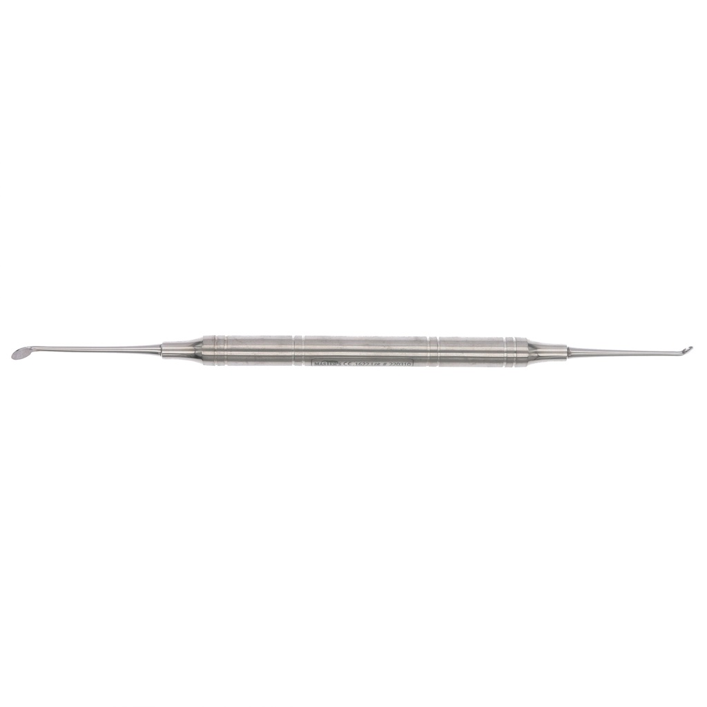 Cureta Molt doble MASTER quirúrgica para hueso.