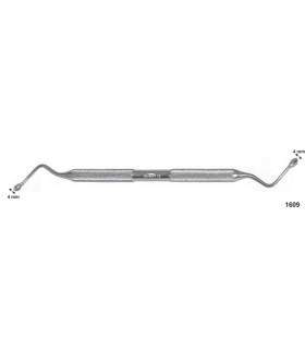 Curetas óseas MASTER para cirugía dental.