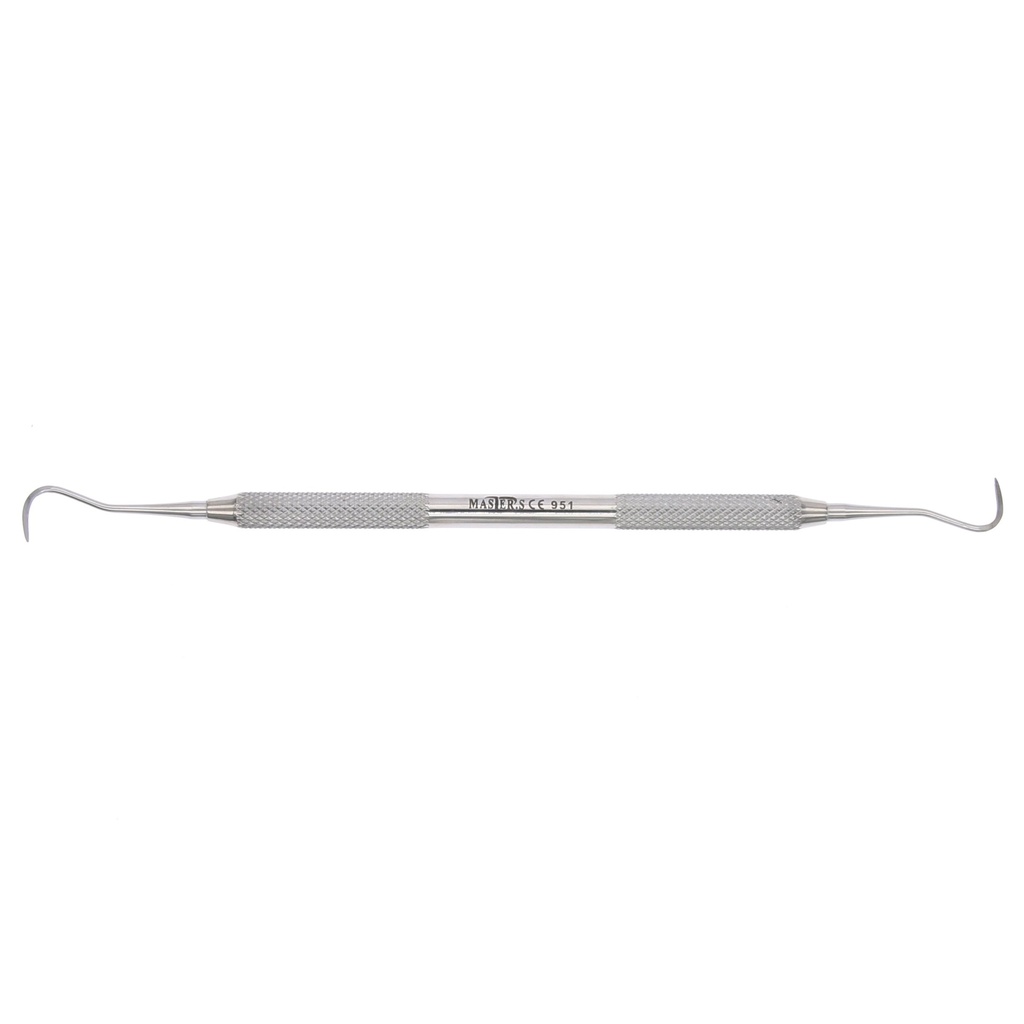 Raspador sarro H6/H7 tipo hoz MASTER. Limpieza dental profesional.