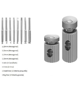 Kit Destornillador Universal Master (10 unidades) manual y RA.