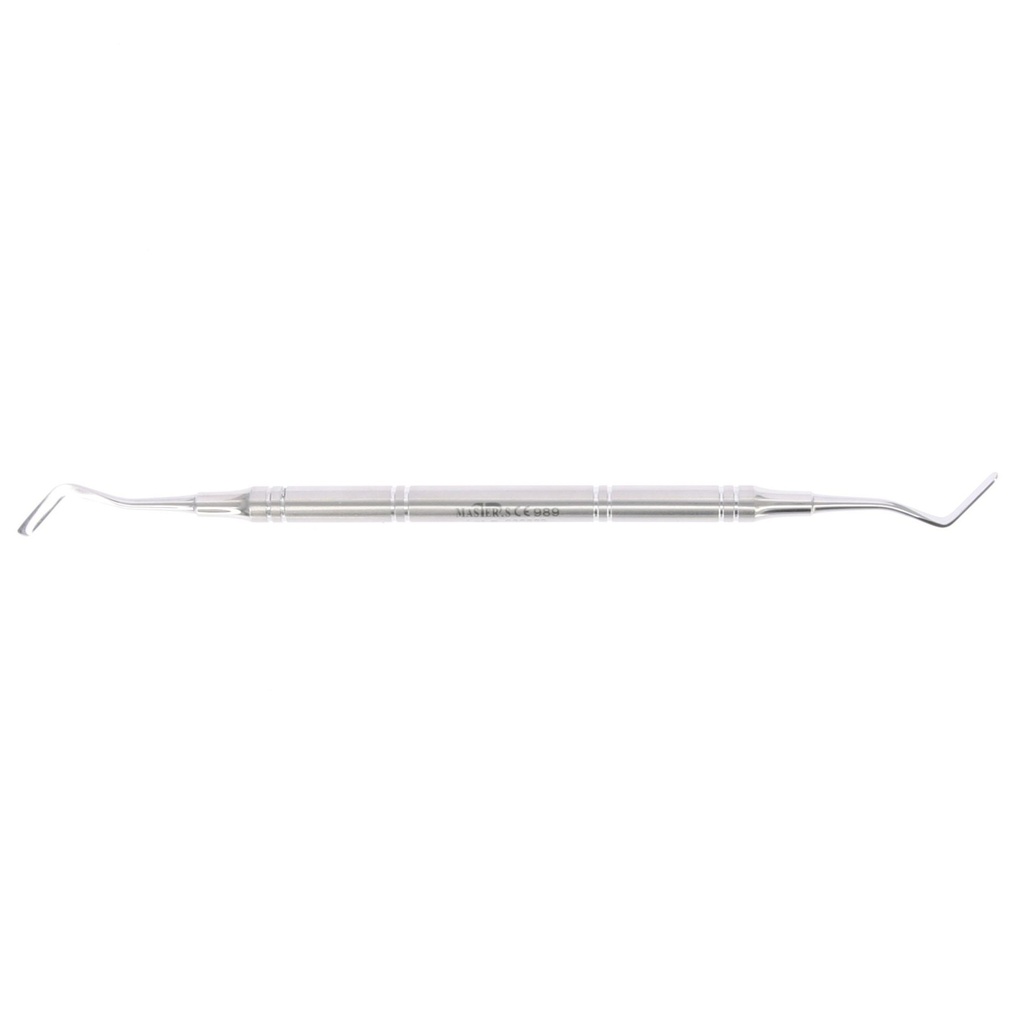 Espátula Heideman Master mediana (2.5mm) para modelado dental.