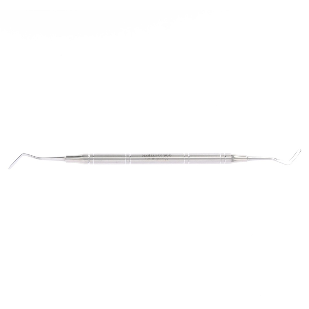 Espátula Heideman pequeña 2.0mm Master para modelado dental preciso.