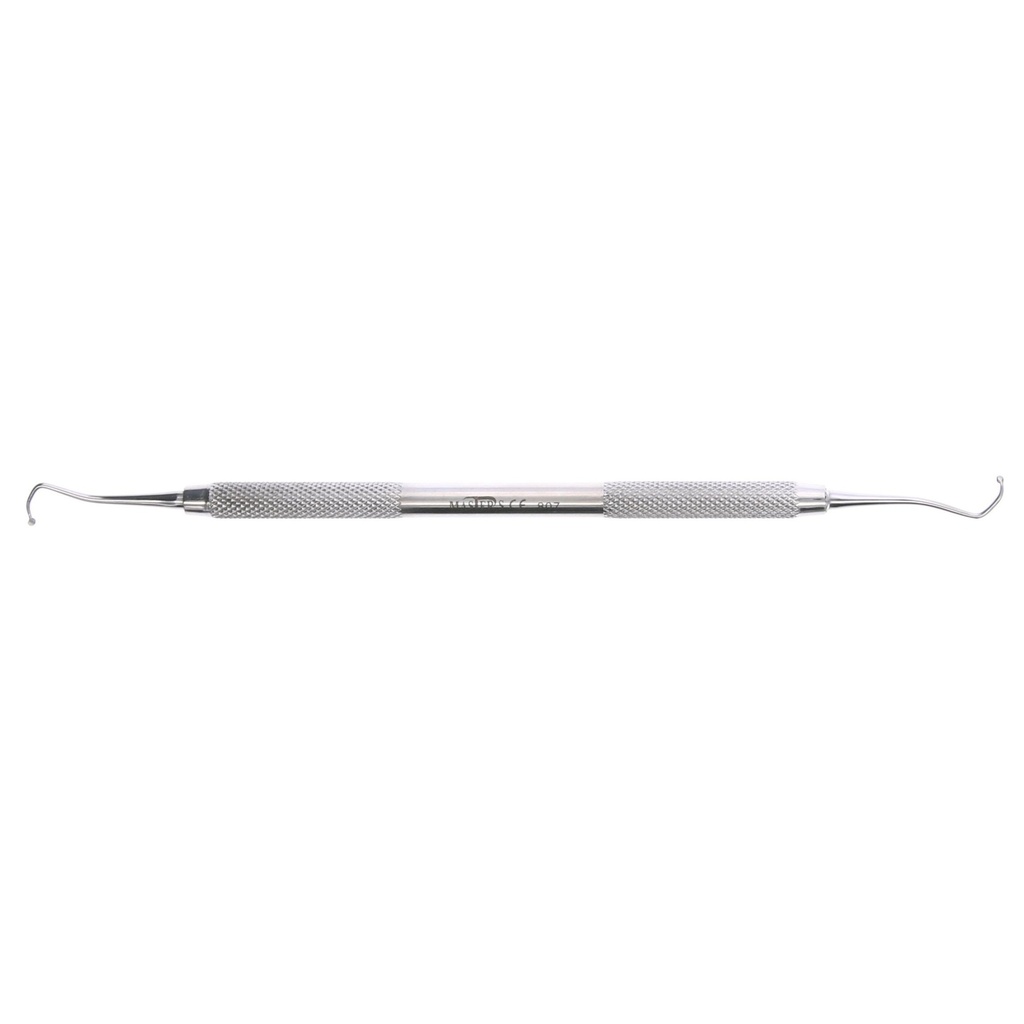 Excavador caries MASTER tri-angulado 1.5mm. Instrumento dental.